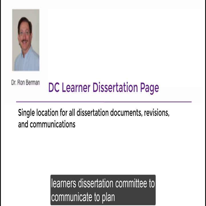 Default preview image for Preview Learner Dissertation Page video.